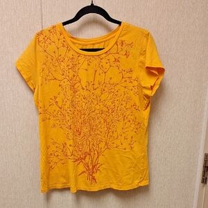 Izod Golden Shirt with Gray Emblem